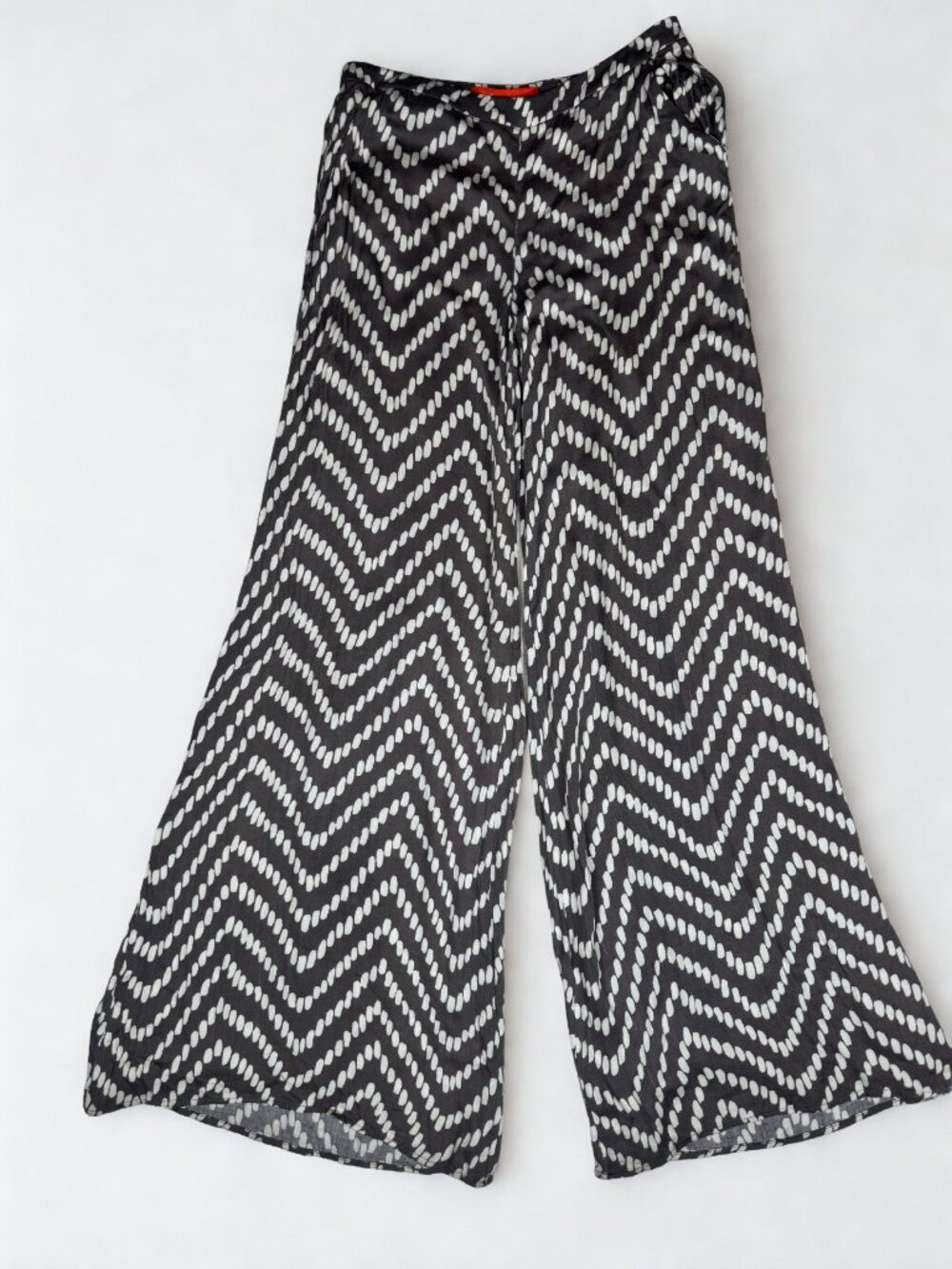 Anthropologie Cartonnier Chevron Wide Leg Boho Palazzo Pants Size 2